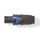 Nedis COTP16900BK Luidsprekerconnector Luidspreker 4-pins Female Zwart