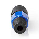 Nedis COTP16901BK Luidsprekerconnector Luidspreker 4-pins Male Zwart