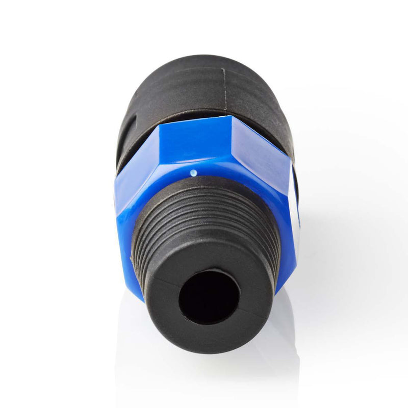 Nedis COTP16901BK Luidsprekerconnector Luidspreker 4-pins Male Zwart