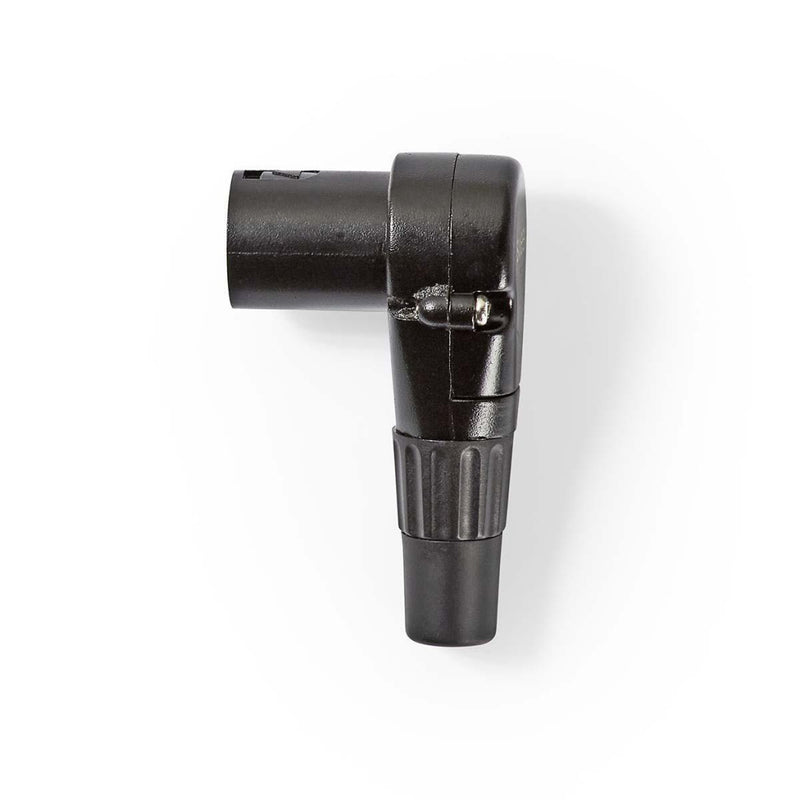 Nedis COTP15901BK Xlr-connector Xlr 3-pins Male Haaks Zwart