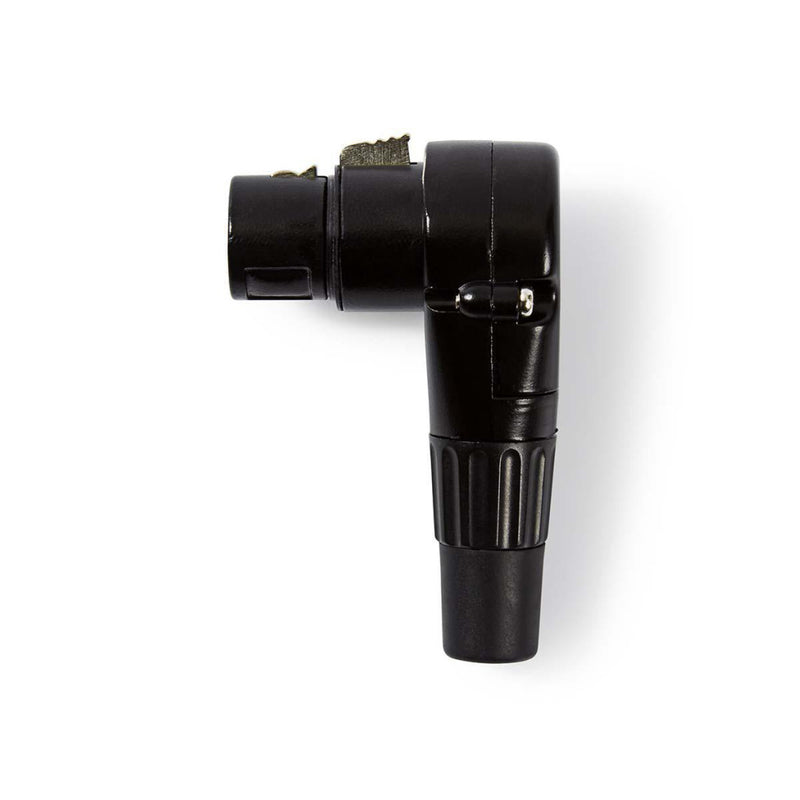 Nedis COTP15903BK Xlr-connector Xlr 3-pins Female Haaks Zwart