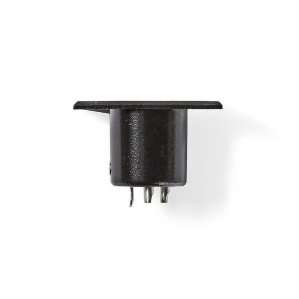 Nedis COTP15910BK Bevestiging Voor Xlr-behuizing Xlr 3-pins Male Zwart