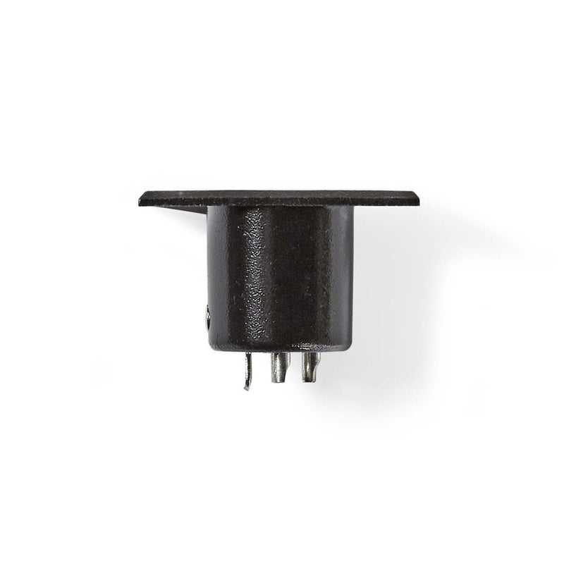 Nedis COTP15910BK Bevestiging Voor Xlr-behuizing Xlr 3-pins Male Zwart