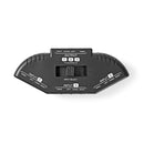 Nedis VSWI2403BK 3-poorts Av-schakelaar 3x Rca (rwy) Invoer / 1x Rca (rwy) Uitvoer Zwart