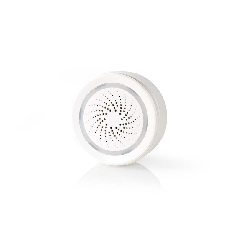 Nedis WIFISI10CWT Slimme Wi-fi-sirene Alarm Of Zoemer 85 Db