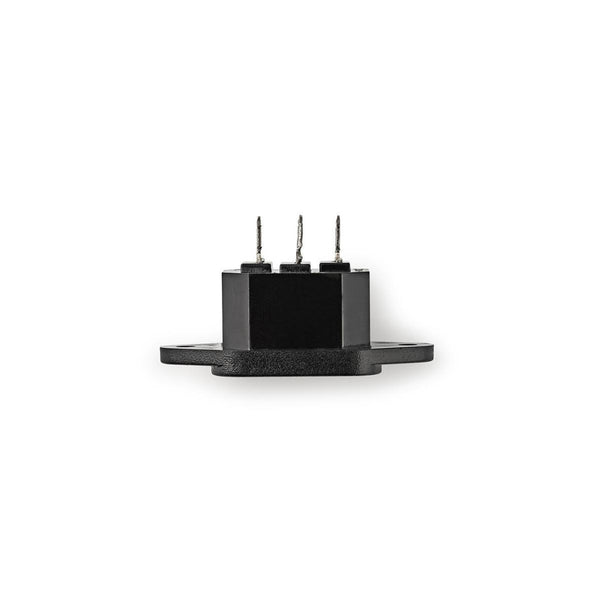 Nedis PCGP11950B Voedingsstekker Iec-320-c14 Mannelijk Zwart