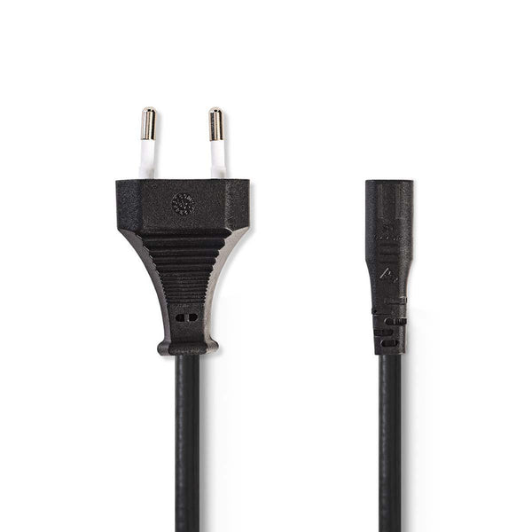 Nedis PCGP11062BK20 Voedingskabel Eurostekker - Iec-320-c1 2,0 M Zwart