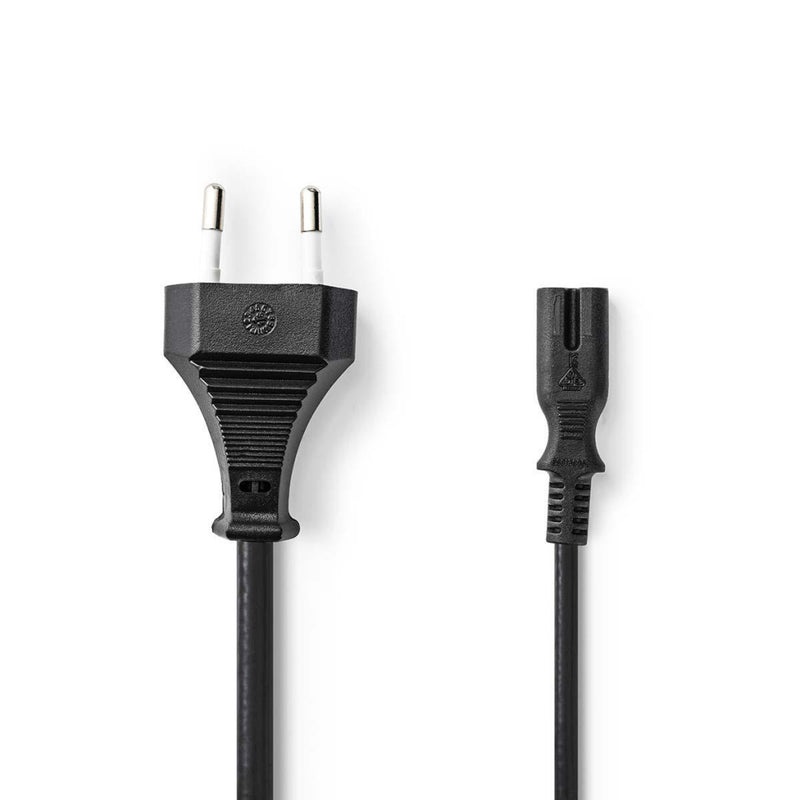 Nedis PCGP11040BK10 Voedingskabel Eurostekker - Iec-320-c7 1,0 M Zwart
