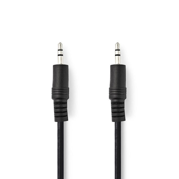Nedis CAGT22000BK15 Stereo Audiokabel 3,5 Mm Male - 3,5 Mm Male 1,5 M Zwart