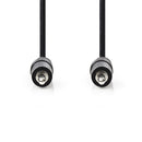 Nedis CAGT22000BK15 Stereo Audiokabel 3,5 Mm Male - 3,5 Mm Male 1,5 M Zwart