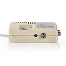 Nedis SPIN100WT Power-inserter Voor Satelliet 2x F-uitgang Tussenschakeldemping: -5 Db