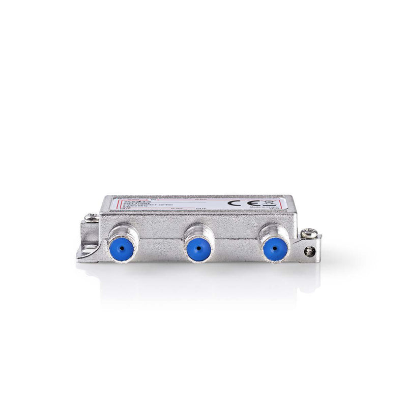 Nedis SSPL310ME Satelliet F-splitter Max 10,5 Db Versterking 5 - 2400 Mhz 3 Uitgangen
