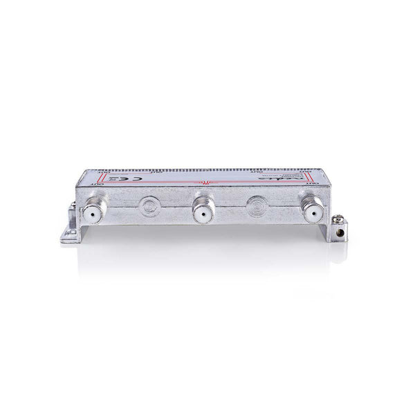 Nedis SSPL600ME Catv F-splitter Max 10 Db Versterking 5 - 1000 Mhz 6 Uitgangen