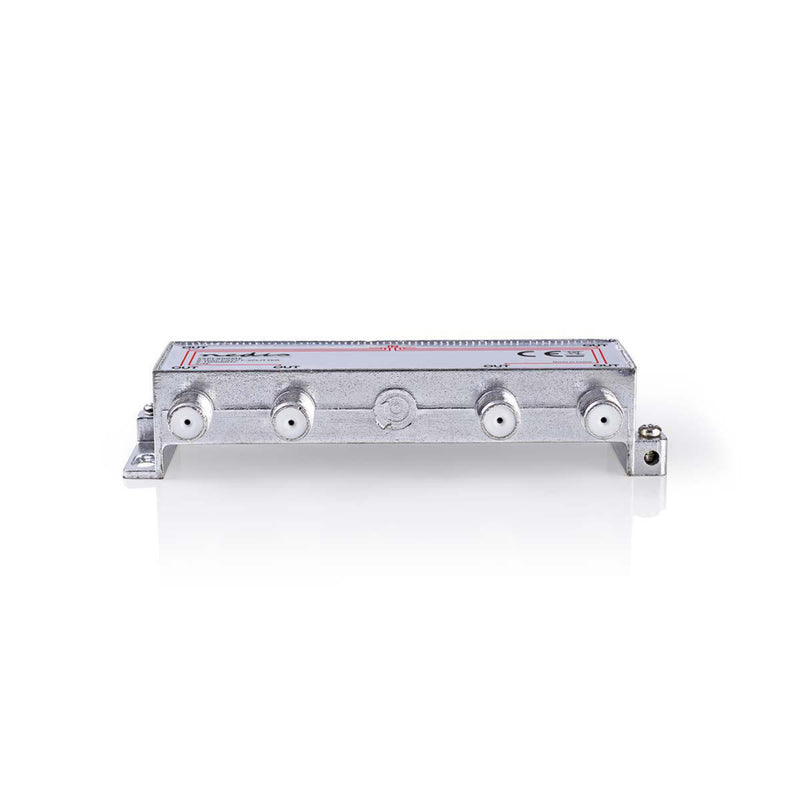 Nedis SSPL800ME Catv F-splitter Max 11 Db Versterking 5 - 1000 Mhz 8 Uitgangen