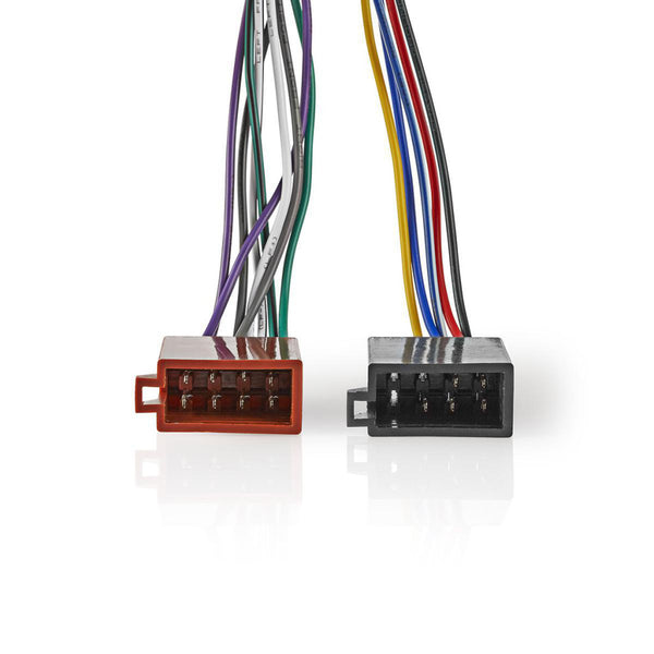Nedis ISOCSO16PVA Sony 16-pins Iso-kabel Radioconnector - 2x Autoconnector 0,15 M Veelkleurig