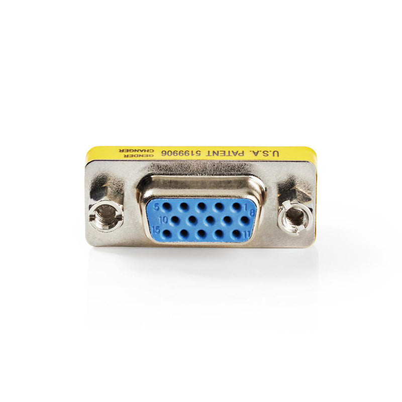 Nedis CCVC59810ME Gender Changer Vga Female - Vga Female 25 Stuks Metaal