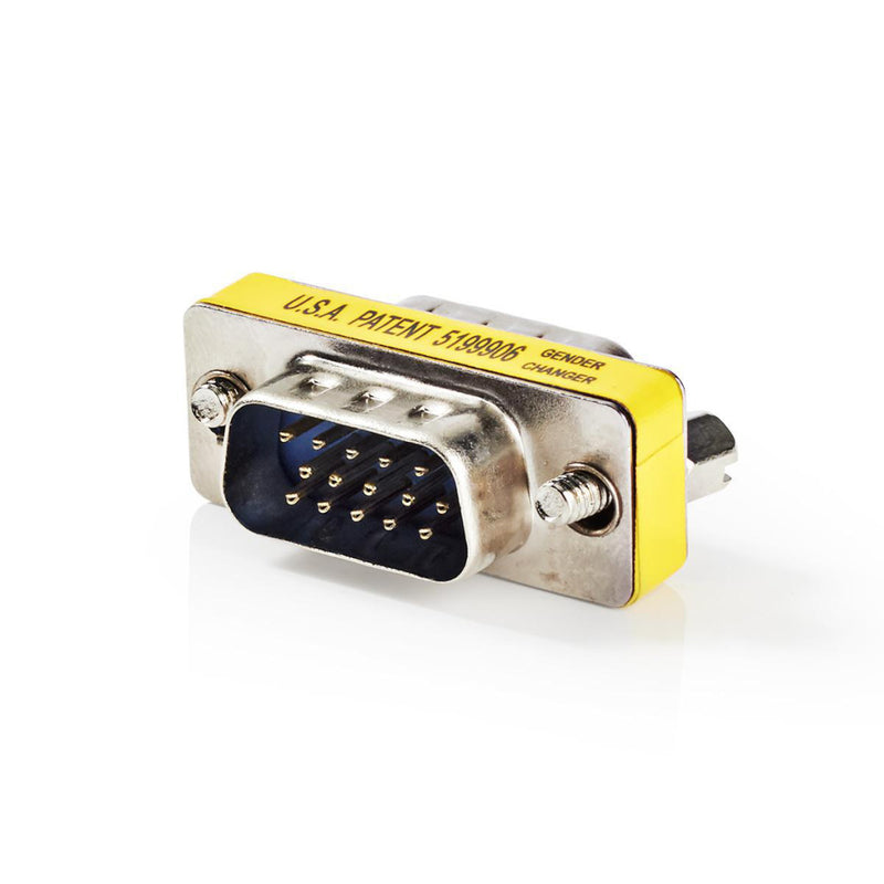 Nedis CCVC59811ME Gender Changer Vga Male - Vga Male 25 Stuks Metaal