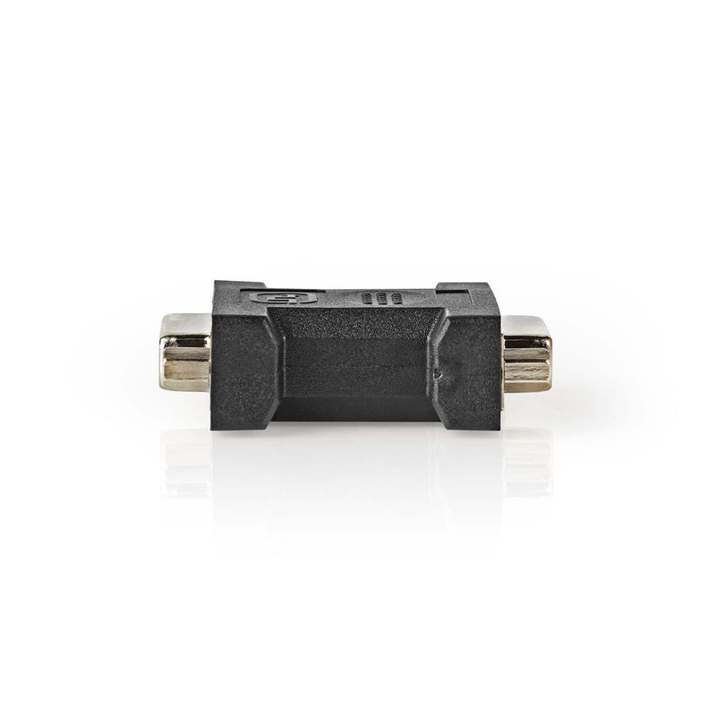 Nedis CCGP32950BK Dvi-adapter Dvi-i 24+5-pins Female Dvi-i 24+5-pins Female Zwart