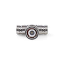 Nedis CVGP01945ME Adapter Antenne Bnc Male - 2x Bnc Female 10 Stuks Metaal