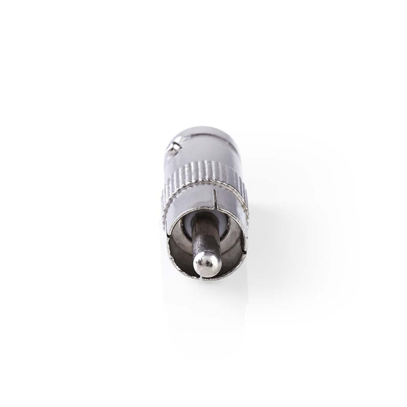 Nedis CVGP01940ME Adapter Antenne Rca Male- Bnc Female 10 Stuks Metaal
