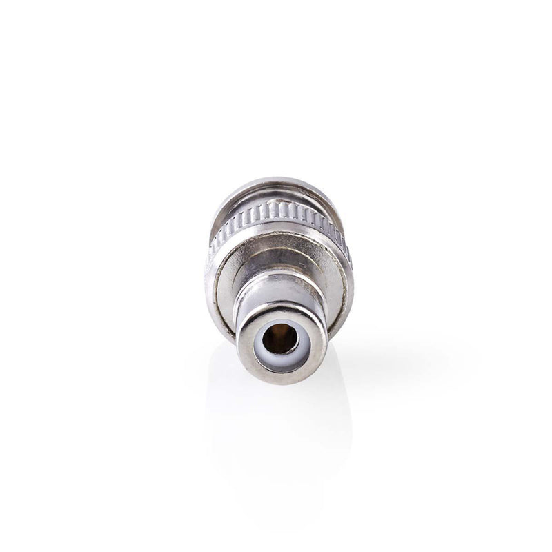 Nedis CVGP01941ME Adapter Antenne Bnc Male - Rca Female 10 Stuks Metaal
