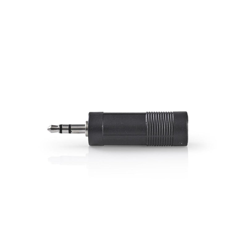 Nedis CAGP22935BK Stereo Audioadapter 3,5 Mm Male - 6,35 Mm Female 10 Stuks Zwart