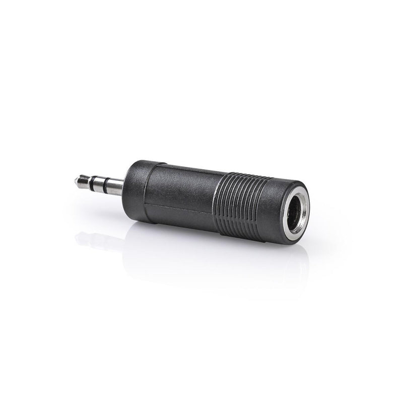 Nedis CAGP22935BK Stereo Audioadapter 3,5 Mm Male - 6,35 Mm Female 10 Stuks Zwart