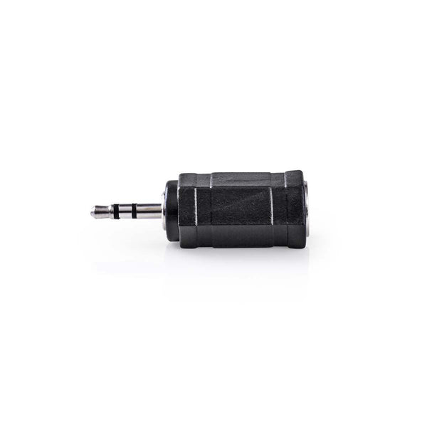 Nedis CAGP21930BK Stereo Audioadapter 2,5 Mm Male - 3,5 Mm Female 10 Stuks Zwart