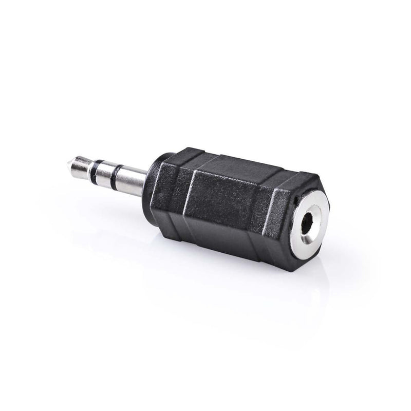 Nedis CAGP22930BK Stereo Audioadapter 3,5 Mm Male - 2,5 Mm Female 10 Stuks Zwart