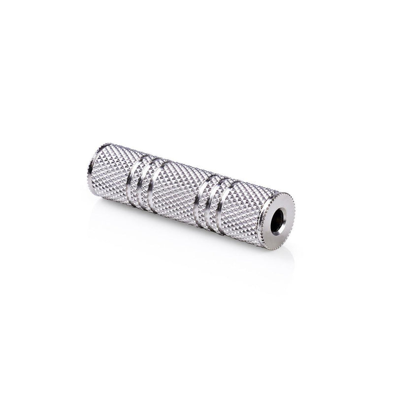 Nedis CAGP22950ME Stereo Audioadapter 3,5 Mm Female - 3,5 Mm Female 10 Stuks Metaal