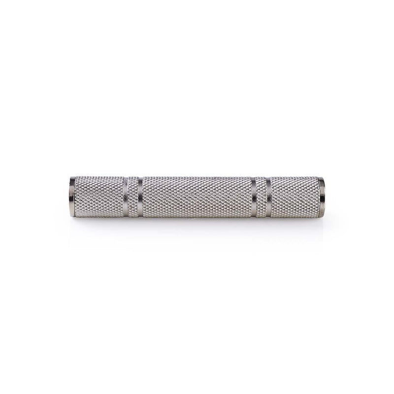 Nedis CAGP23949ME Mono-audioadapter 6,35 Mm Female - 6,35 Mm Female 10 Stuks Metaal