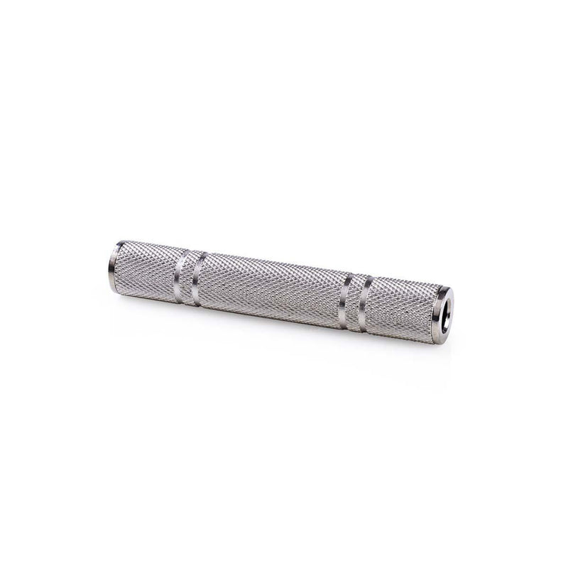 Nedis CAGP23949ME Mono-audioadapter 6,35 Mm Female - 6,35 Mm Female 10 Stuks Metaal