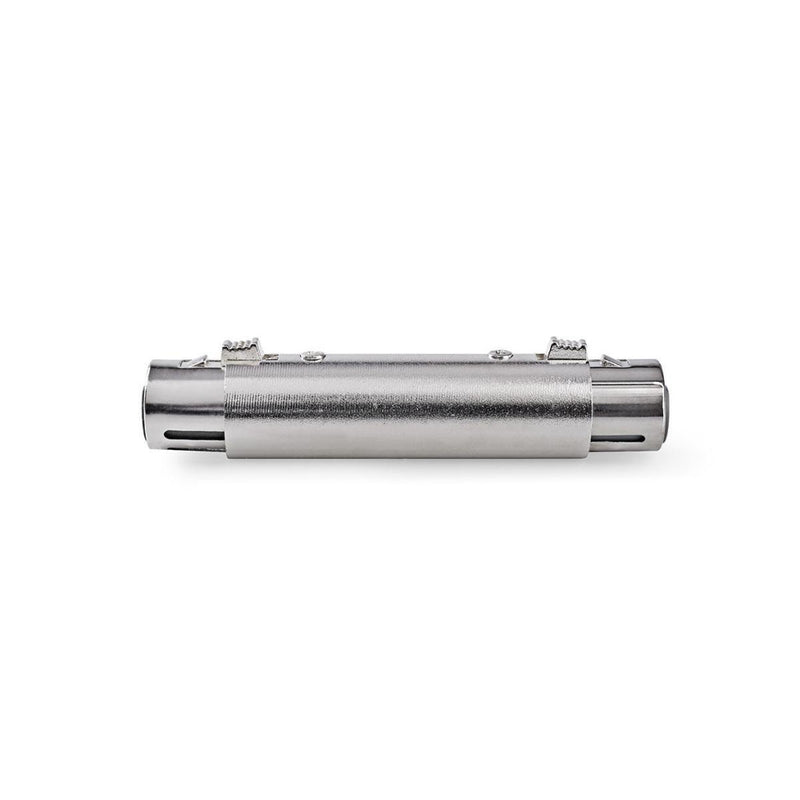 Nedis CAGP15920ME Xlr-adapter Xlr 3-pins Female - Xlr 3-pins Female 10 Stuks Metaal