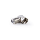 Nedis CSGP41942ME Satelliet- En Antenne-adapter F Male - F Female 10 Stuks Metaal