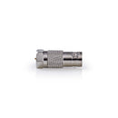 Nedis CSGP41966ME Satelliet- En Antenne-adapter F Male - Bnc Female 10 Stuks Metaal
