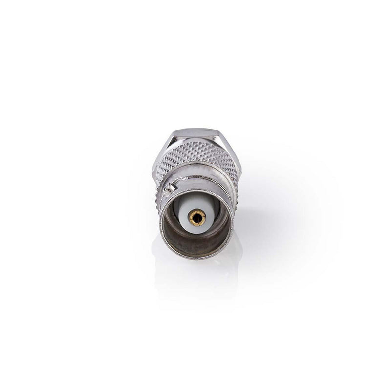 Nedis CSGP41966ME Satelliet- En Antenne-adapter F Male - Bnc Female 10 Stuks Metaal