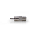 Nedis CSGP41970ME Satelliet- En Antenne-adapter F Male - F Female 10 Stuks Metaal
