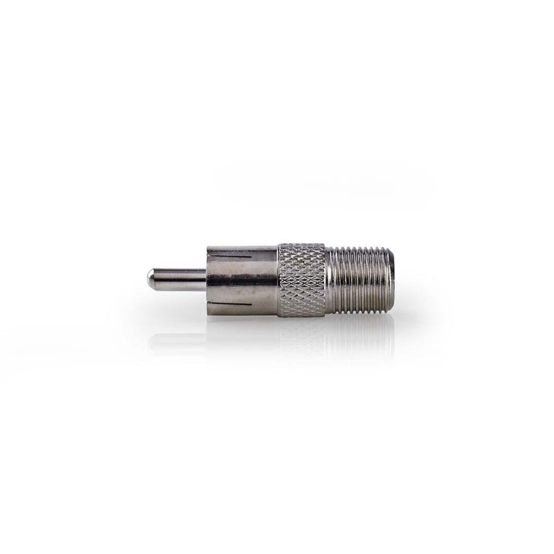 Nedis CSGP41970ME Satelliet- En Antenne-adapter F Male - F Female 10 Stuks Metaal