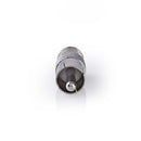 Nedis CSGP41970ME Satelliet- En Antenne-adapter F Male - F Female 10 Stuks Metaal