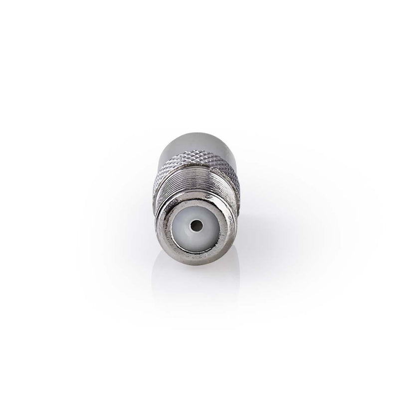 Nedis CSGP41954ME Satelliet- En Antenne-adapter Coax Male - F Female 10 Stuks Metaal