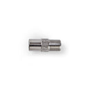 Nedis CSGP41974ME Satelliet- En Antenne-adapter Coax Male - F Female 10 Stuks Metaal