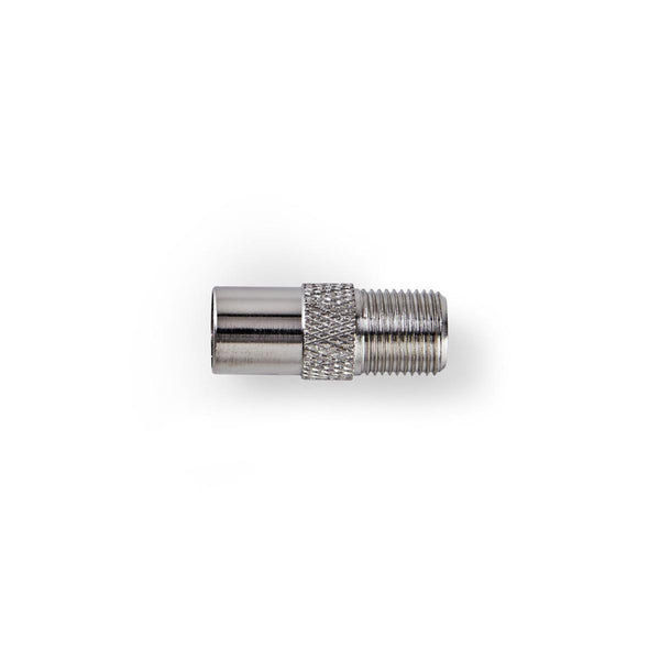 Nedis CSGP41974ME Satelliet- En Antenne-adapter Coax Male - F Female 10 Stuks Metaal