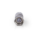 Nedis CSGP41952ME Satelliet- En Antenne-adapter F Male - Coax Female 10 Stuks Metaal