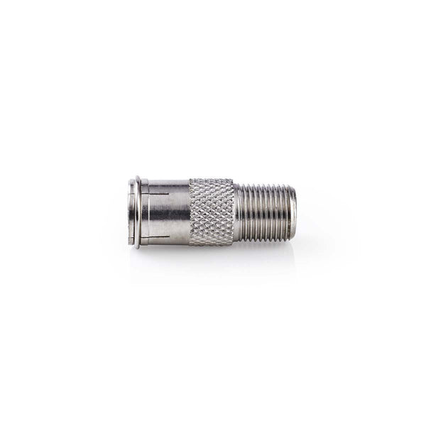 Nedis CSGP41956ME Satelliet- En Antenne-adapter F-quick Male - F Female 10 Stuks Metaal