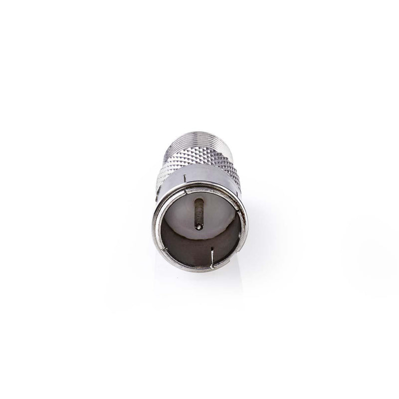 Nedis CSGP41956ME Satelliet- En Antenne-adapter F-quick Male - F Female 10 Stuks Metaal