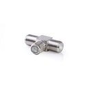 Nedis CSGP41957ME Satelliet- En Antenne-adapter F Female - 2x F Female 10 Stuks Metaal