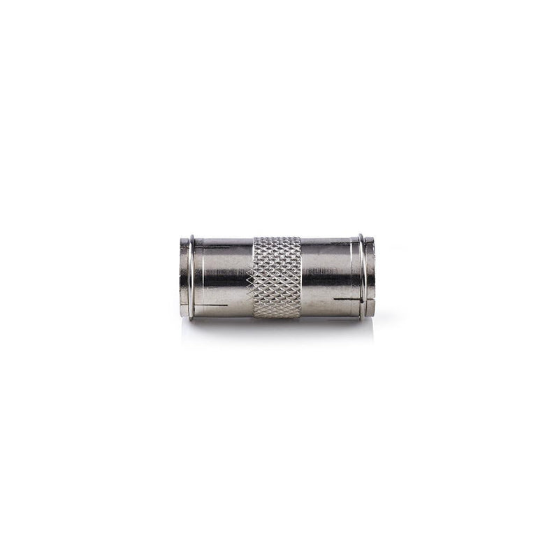 Nedis CSGP41958ME Satelliet- En Antenne-adapter F-quick Male - F-quick Male 10 Stuks Metaal