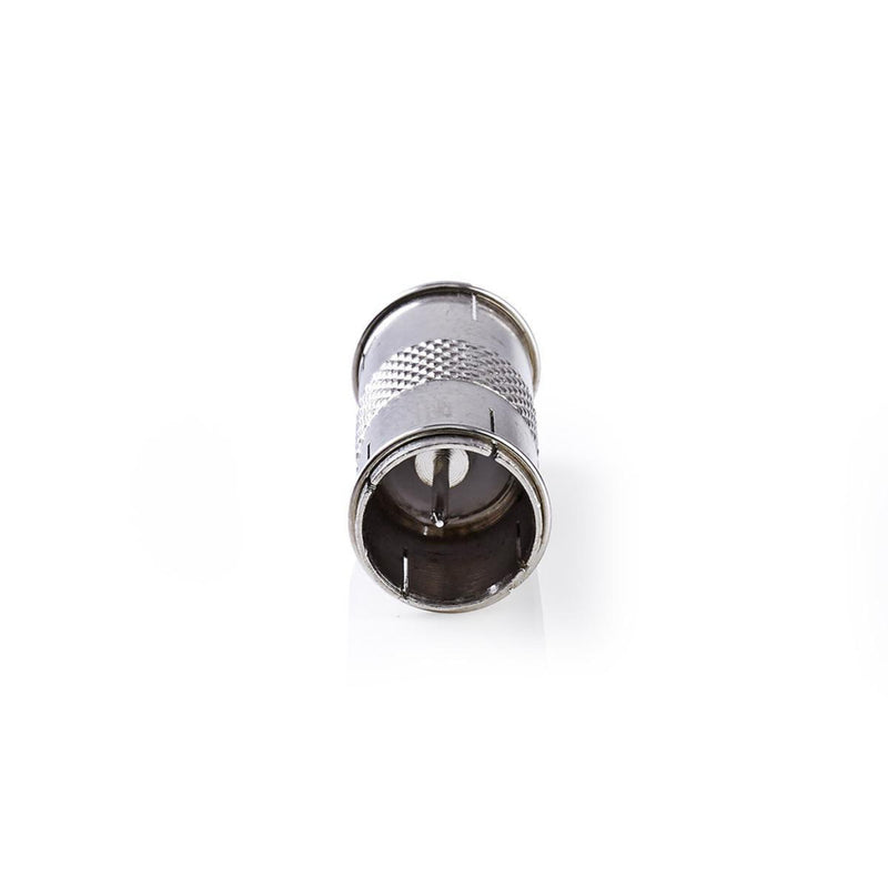 Nedis CSGP41958ME Satelliet- En Antenne-adapter F-quick Male - F-quick Male 10 Stuks Metaal