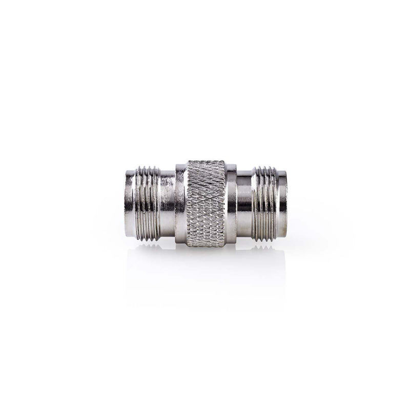 Nedis CSGP42950ME Satelliet- En Antenne-adapter N Female - N Female 10 Stuks Metaal