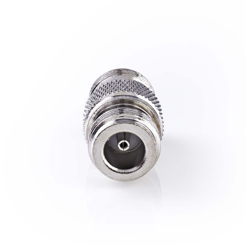 Nedis CSGP42950ME Satelliet- En Antenne-adapter N Female - N Female 10 Stuks Metaal